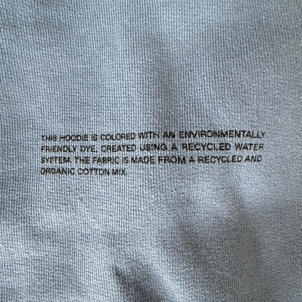 Blue Pangaia Recycled Hoodie for Women - Picture 4 of 6